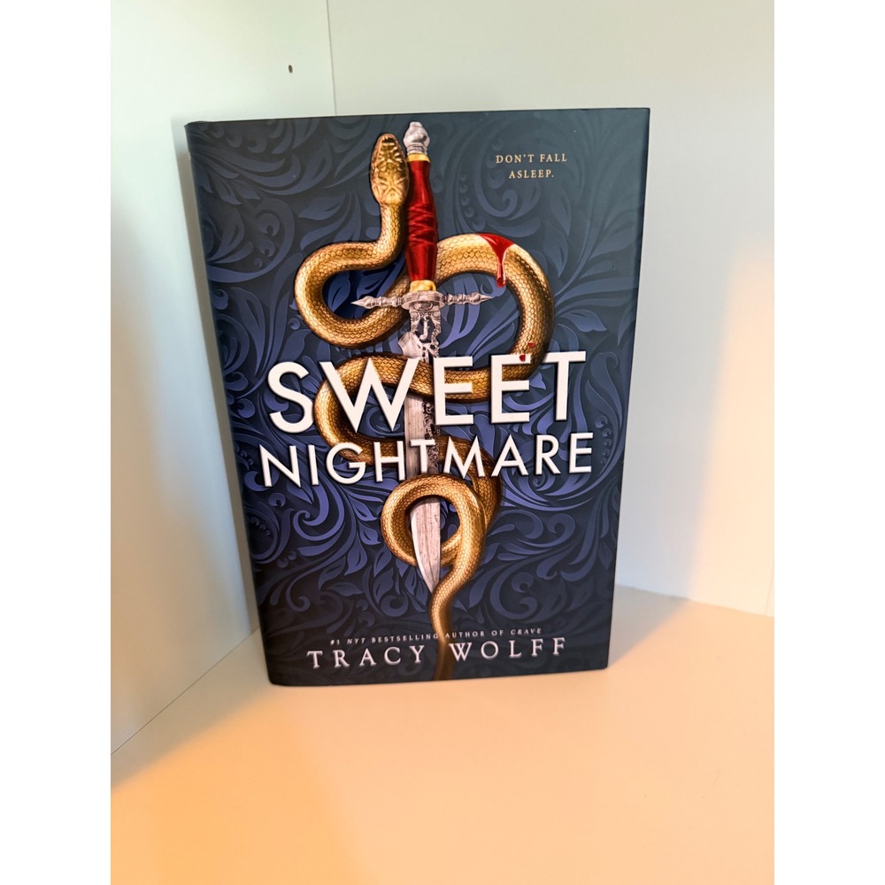 Sweet Nightmare Tracy Wolff Calder Academy Hardcover Red Sprayed Edges 1st Editn
